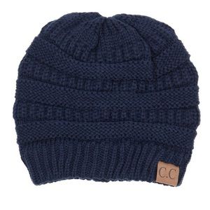 CC navy beanie NWT